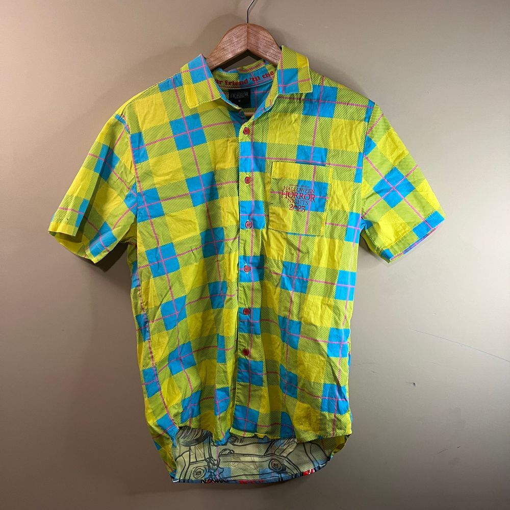 Universal Studios Halloween Horror Nights 2023 Chucky Button up Shirt‎ - Medium